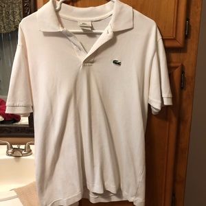 Lacoste White Polo